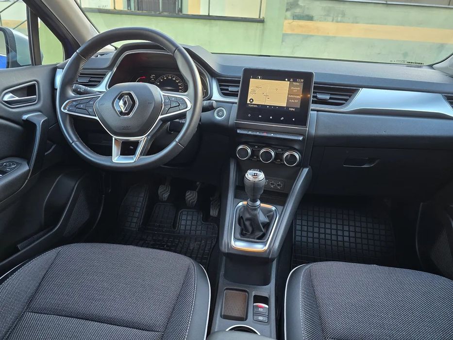 Renault Captur Renault Captur II, 2022, 90 KM, niebiesko-srebrny, koła 18", Intense