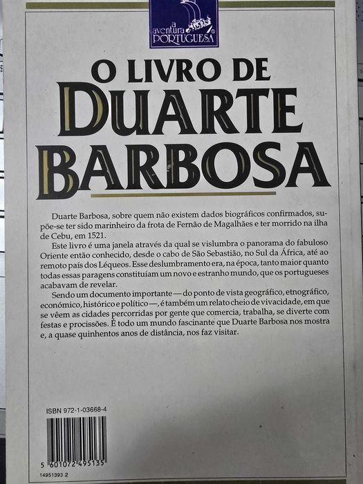 O Livro de Duarte Barbosa - Duarte Barbosa