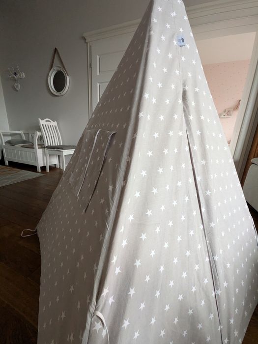 Tipi (namiot) dla dziecka wraz z dodatkami