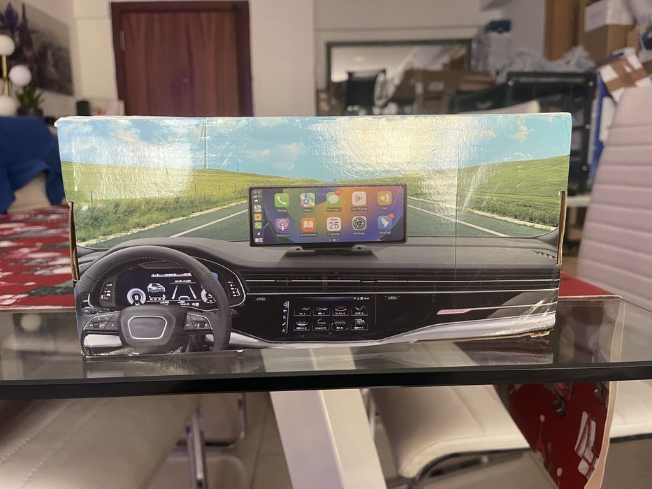 Carplay novo na caixa