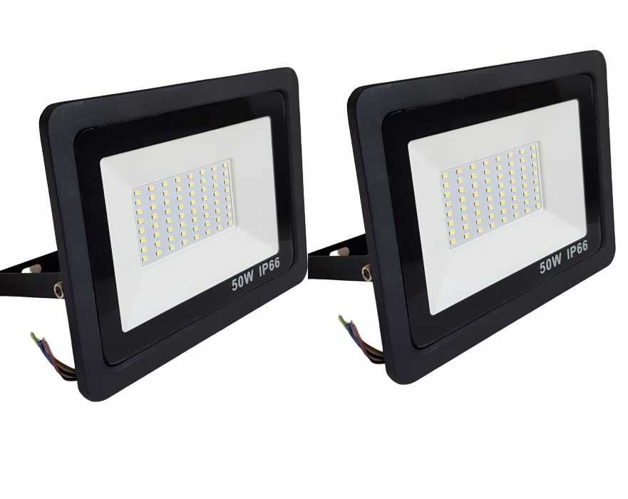 Halogen led lampa ip66 2 sztuki o mocy 50W naświetlacz 4500lm s