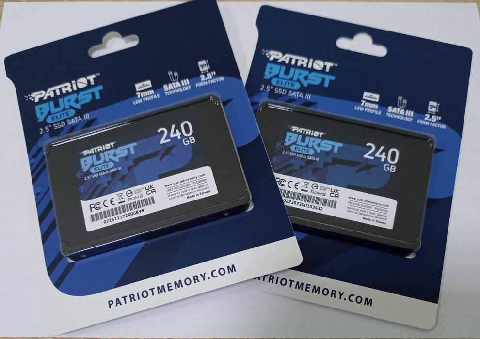 SSD-накопичувач Patriot Burst Elite SATA III 240GB