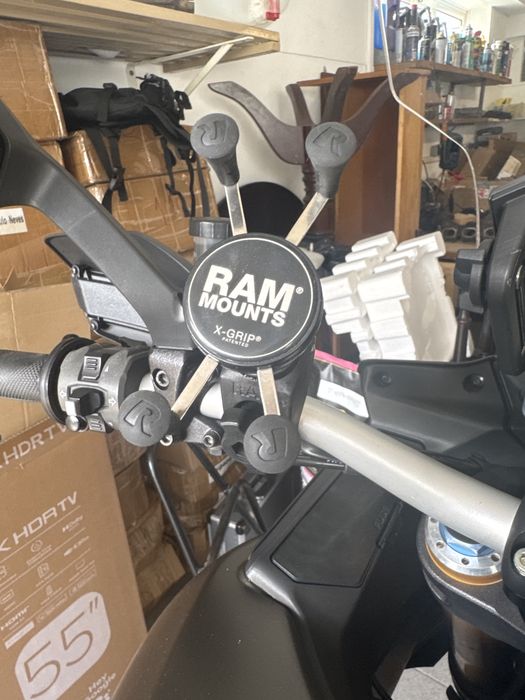 Ram Mount X Grip Suporte Telemóvel Quad Lock iPhone Android Samsung