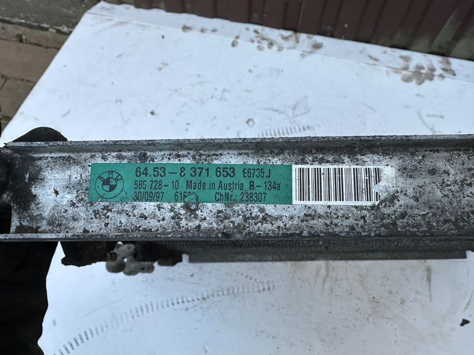 BMW E36 chłodnica klimatyzacji oryginał