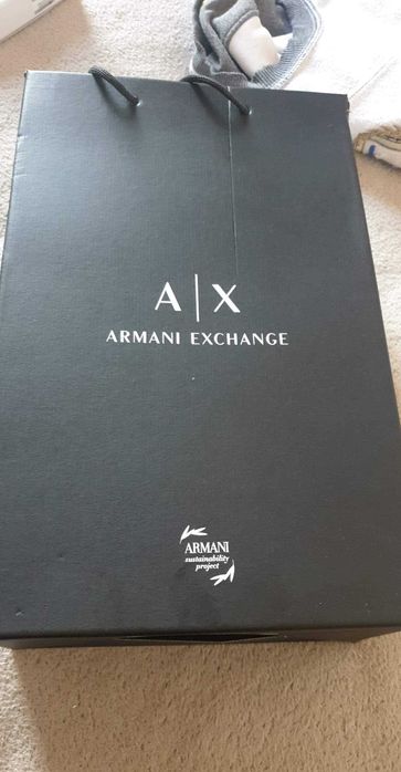 Women's Recycled Cotton Low Top Canvas Lace Up Armani exchange