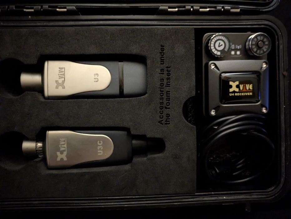 KIT WIRELESS X-Vive U3 / U3C / U4 + Flyht Pro Case (envio incluído)