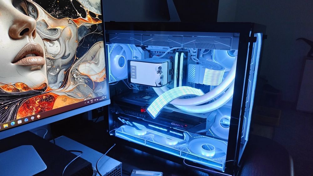 Komputer PC ryzen 7 9850x3d rtx 5070