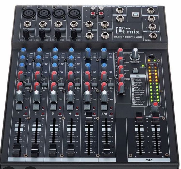 Mesa de mistura T.mix fx usb