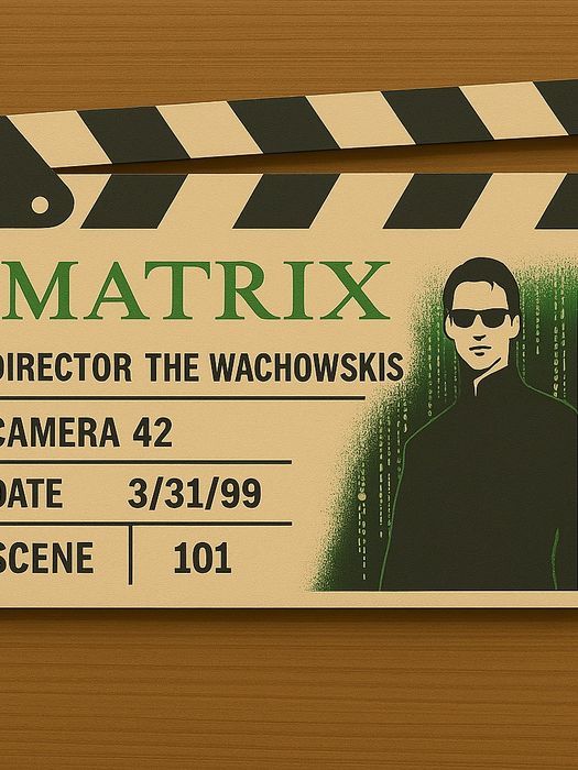 Claquetes de Cinema Épicas em 3D (Tamanho Grande) – Decoração Geek / Cinéfilo