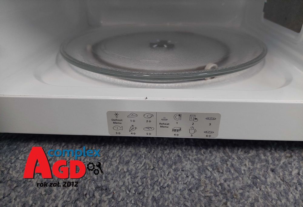 ROK GWARANCJA Mikrofalówka Whirlpool MWA260BL Czarna Wyświetlacz LED