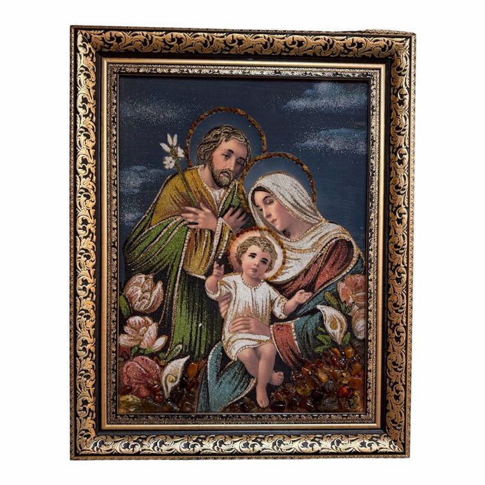 Ікони з бурштину