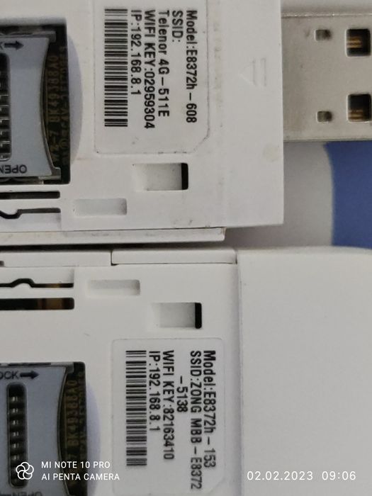 Huawei E8372-153/E8278s-602 Anteniti, Bolt, Telenor EE 4g Wi-Fi роутер