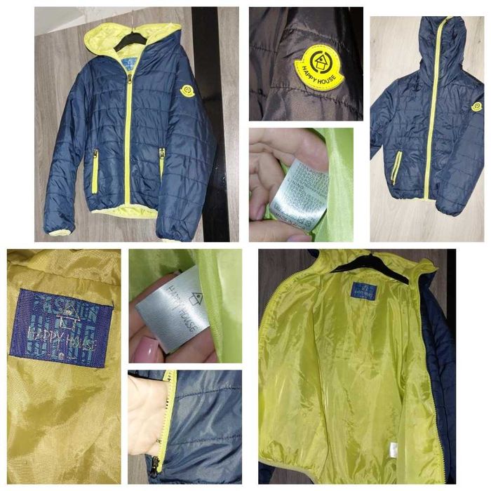 Практичні курточки на 6-7 років, 116-122/багато моделей
