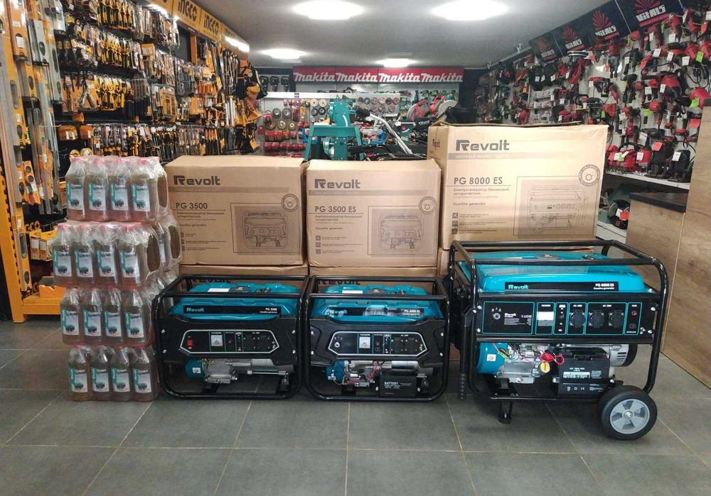 Генератор Бензиновий, Дизельний, Інверторний 1-11 кВт в наявності