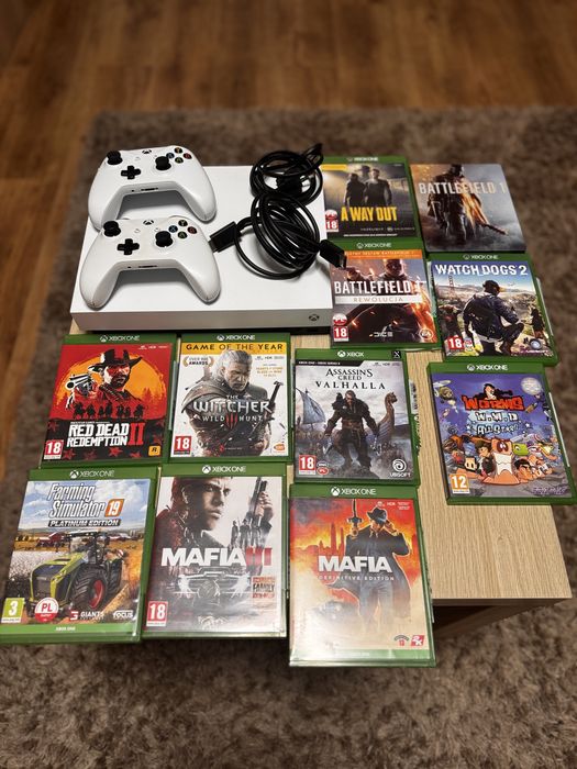 Xbox One X 1TB 4K UHD+Dwa Pady+Zestaw Gier!!!