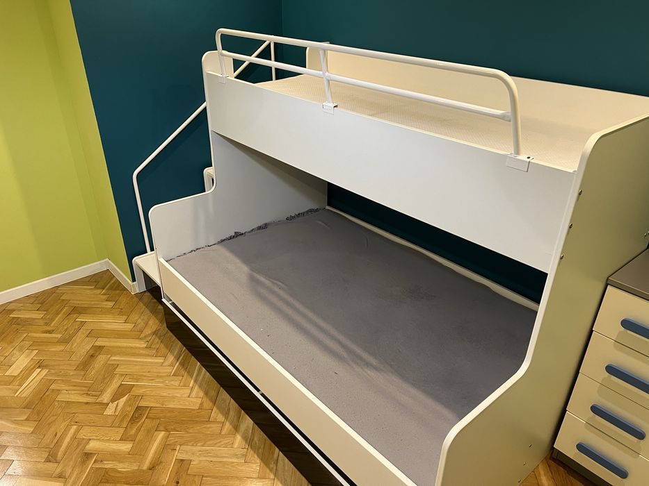 Lozka pietrowe dla dzieci, sofa szuflady