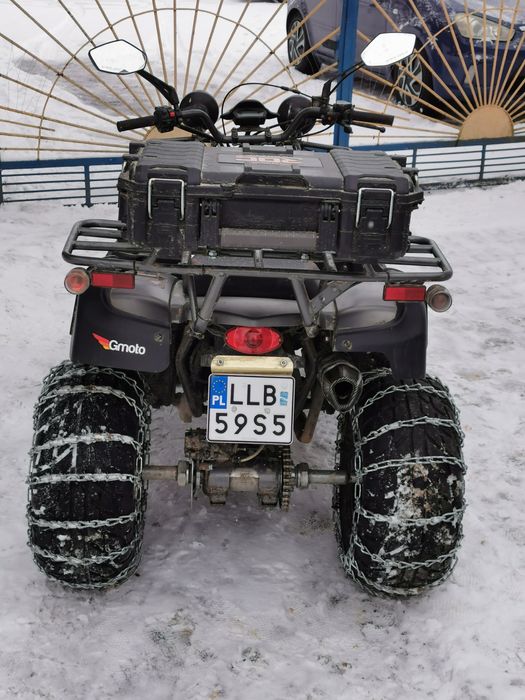 Quad Barton Mikilon Hummer 200. Homologacja