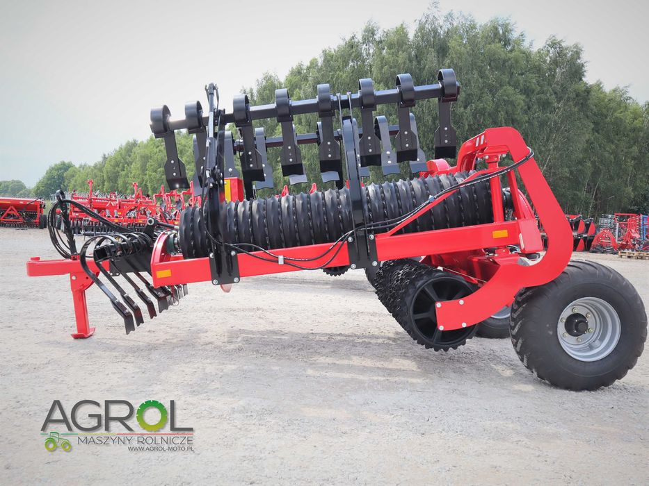 Wał posiewny włóka Agro-Factory Grom 4,5 5,3 6,3m InterTech Expom