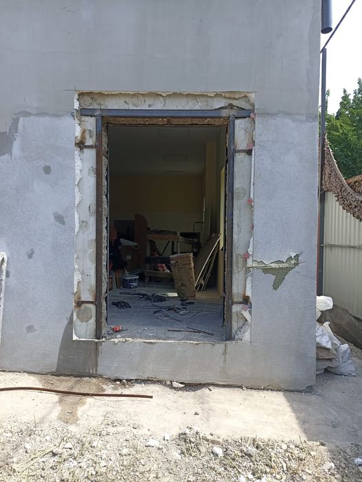 Любий демонтаж, Різання бетону, штроби, прорізи