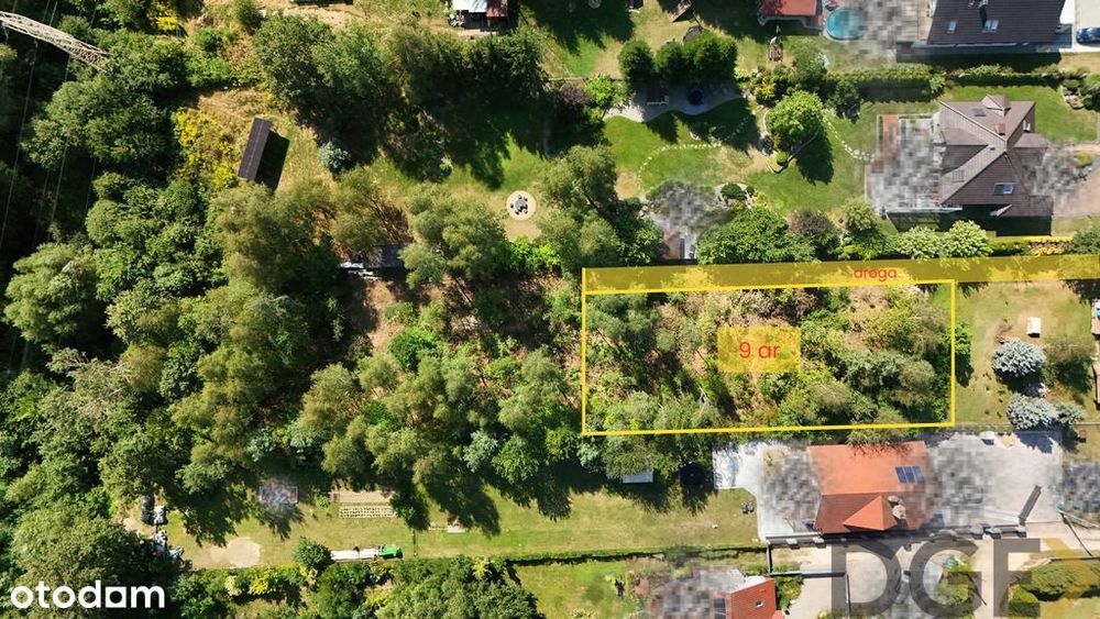 9 ar pod dom jednorodzinny, Borek Szlachecki