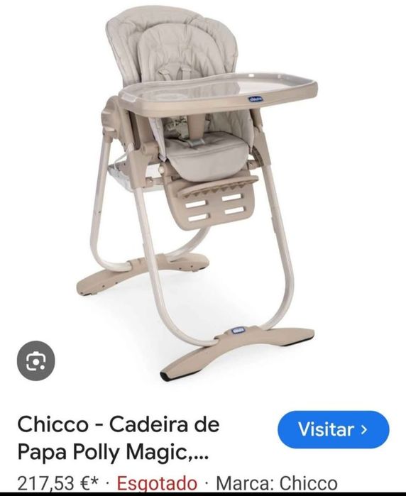 Chicco - Cadeira de Papa Polly Magic, MIRAGE