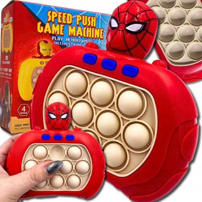 POP IT GRA ELEKTRONICZNA antystresowa zręcznościowa mini konsolka 2024