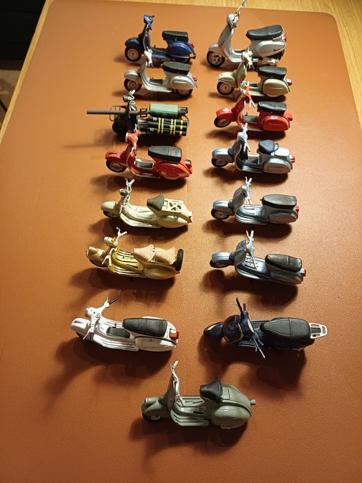 Coleção miniatura Vespa