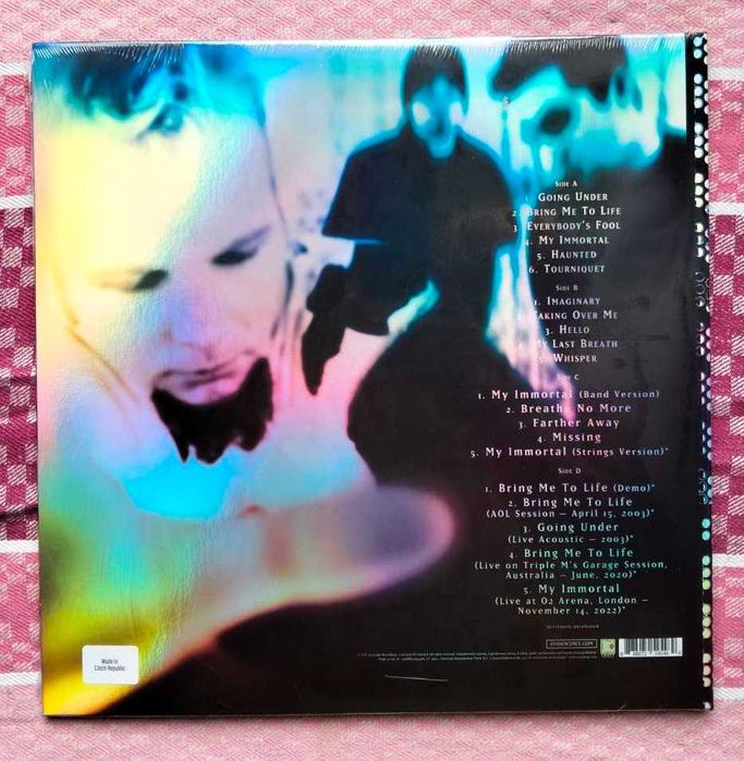 Evanescence - Fallen 2LP 20th Anniversary Deluxe Edition Rem. 2023