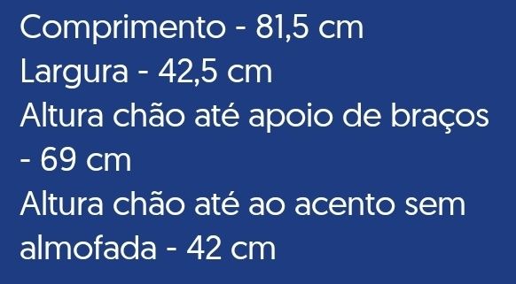 Banqueta antiga restaurada