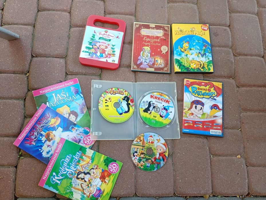Bajki na płytach DVD