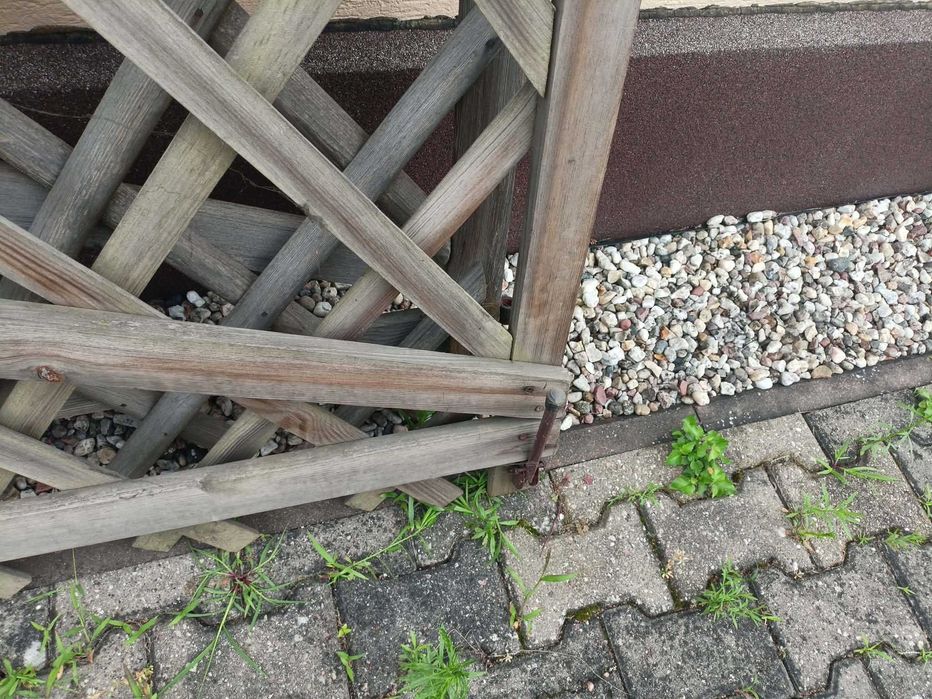 Brama drewniana myśliwska