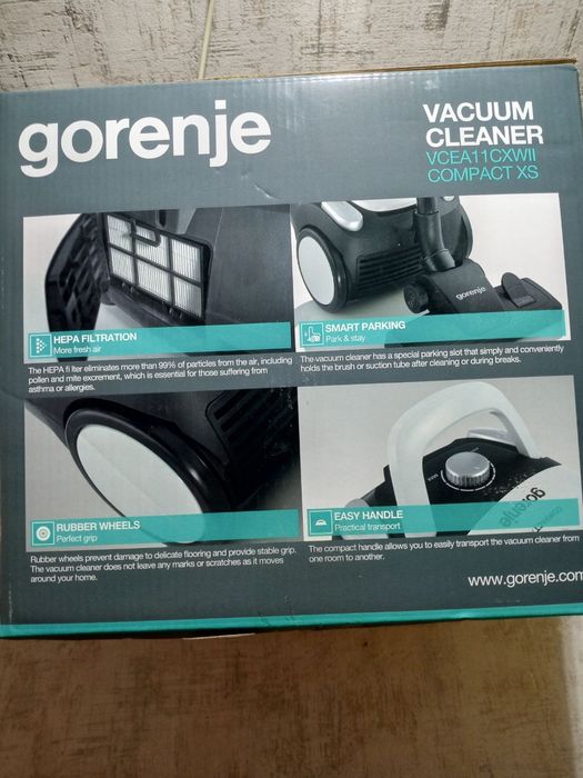 Пылесос Gorenje VCEA11CXWII