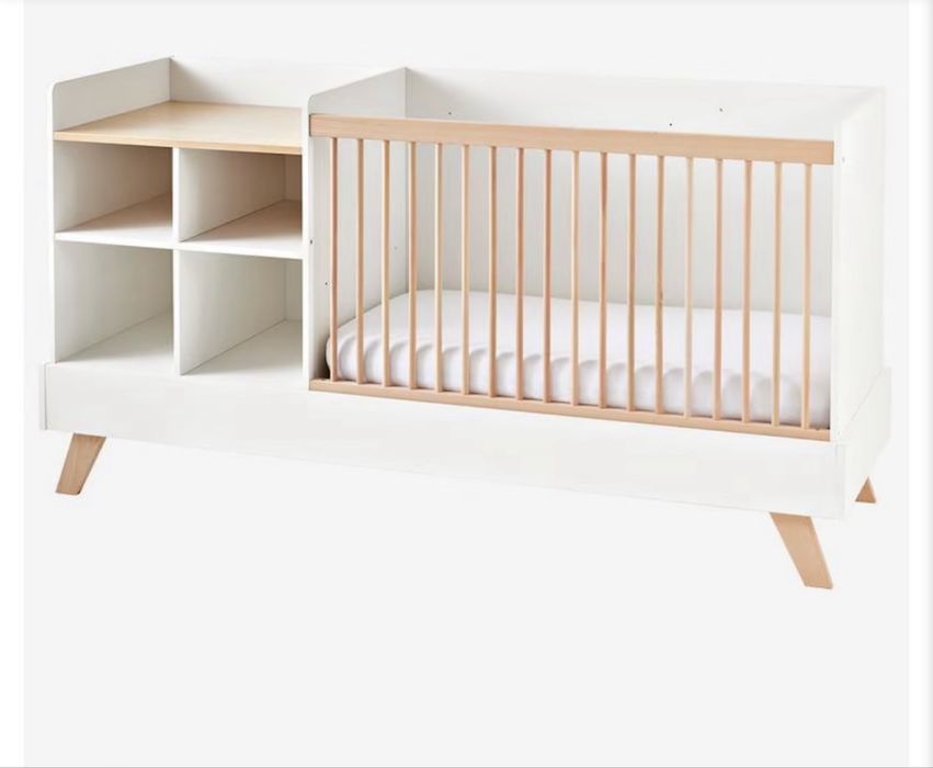 Cama evolutiva NOVA branca Vertbaudet 4 em 1