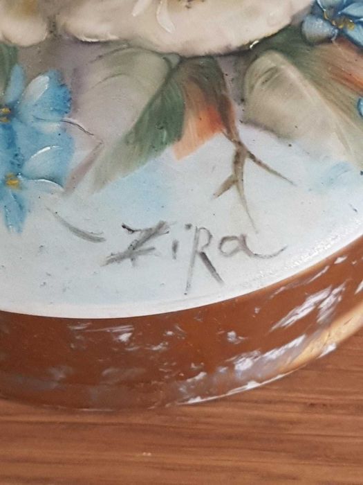 Caixa Guarda Jóias Pintada á Mão