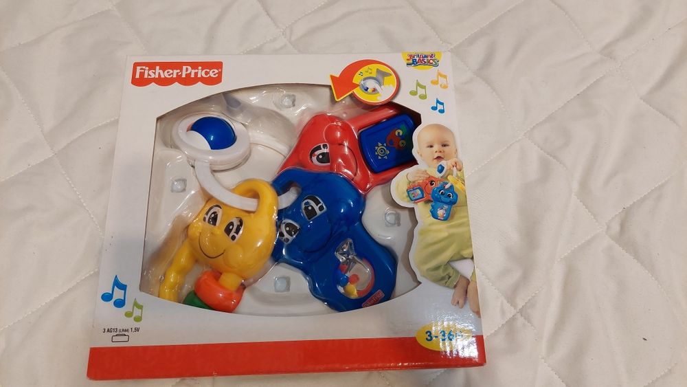 Grające kluczyki, Fisher Price


FISHER PRICE GRAJĄCE KLUC