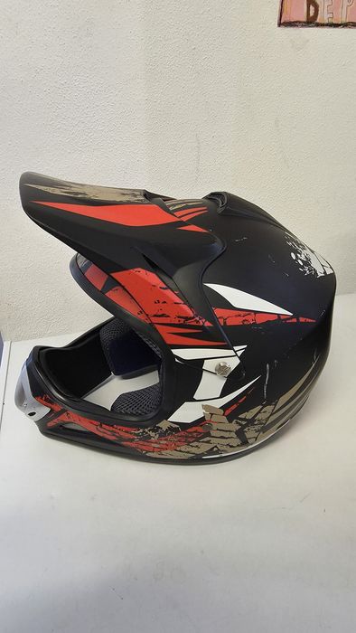 Capacete de mota para criança
