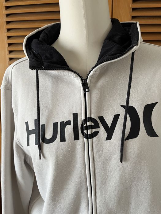 Hoodie Hurley branco mastique S