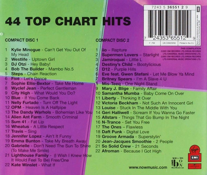 Now That's What I Call Music! 50  (2cd's)