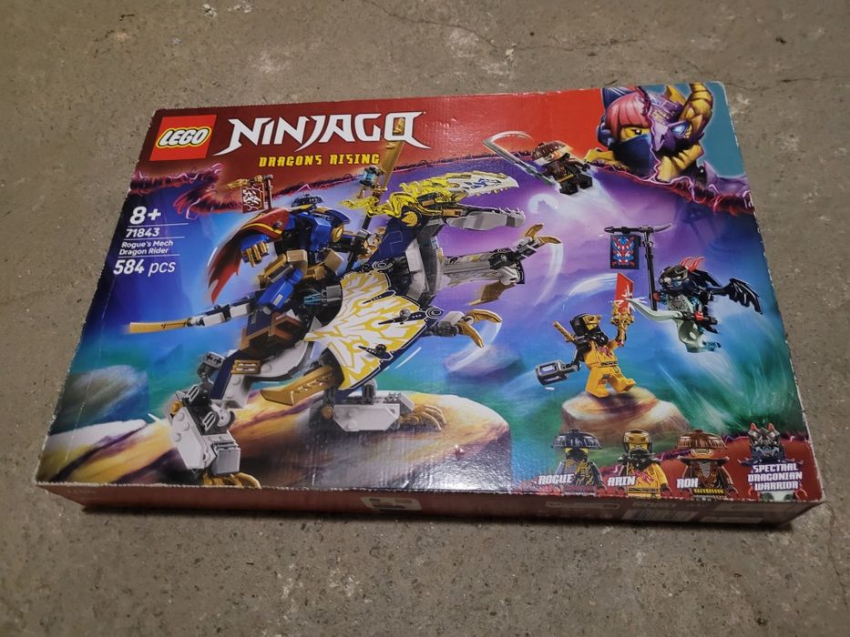 Lego 71843 nowe Ninjago 8+ mech smoczego jeźdźca