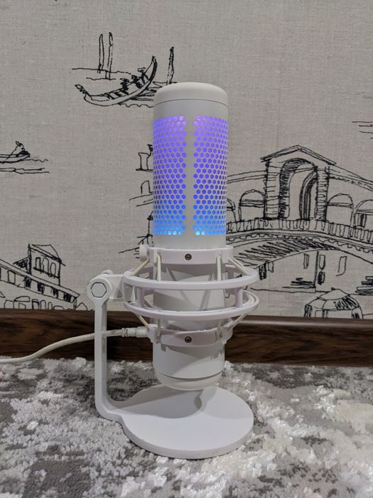 Мікрофон HyperX QuadCast S White