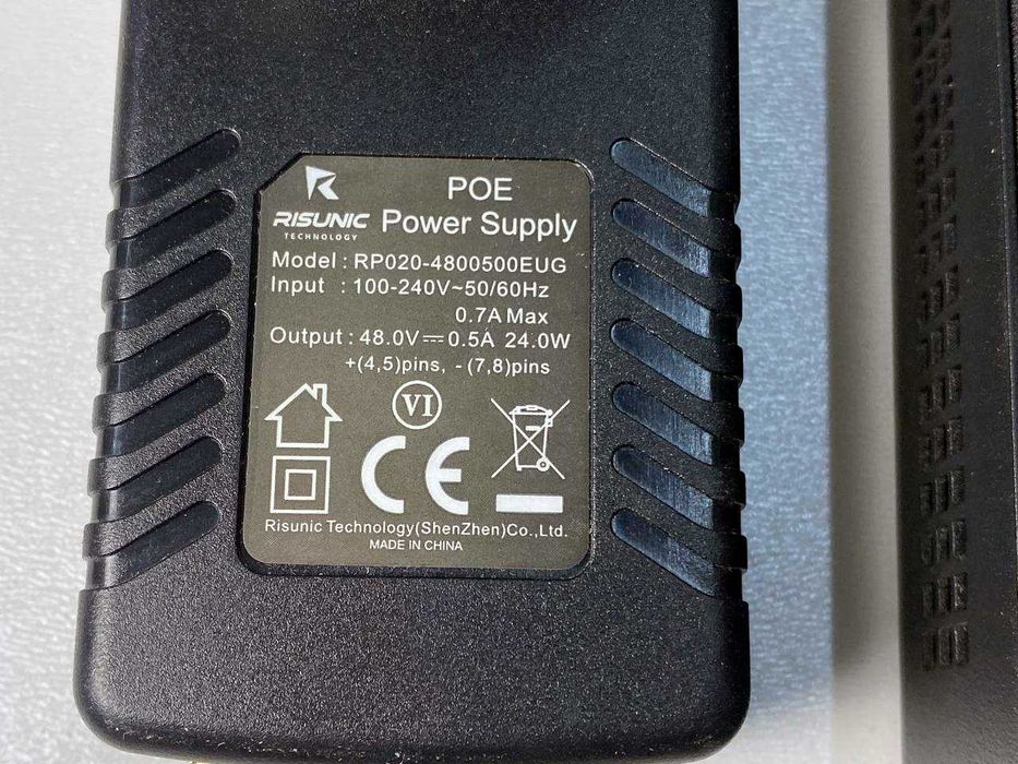 onu xPON 4POE 48v з блоком живлення POE 48v 0,5A