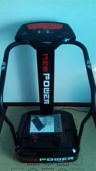 Placa Vibratória New Power 1000W – Ginástica