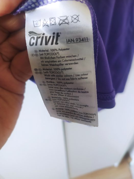 Bluzka sportowa crivit. Nowa.