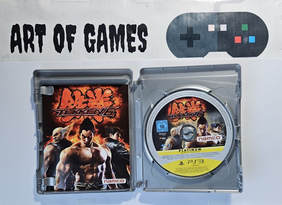 Tekken 6 Ps3 Playstation 3 Komplet 3xA