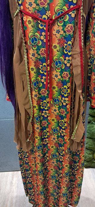 Strój przebranie kostium hipiska