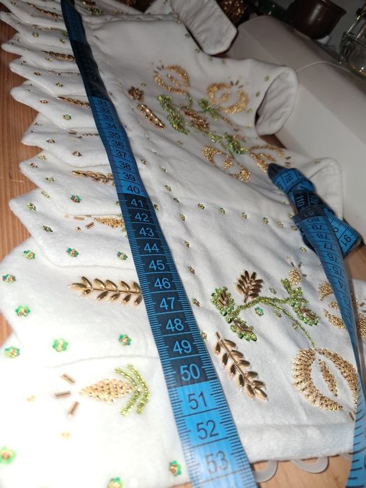 Gorset do chrztu góralski komplet