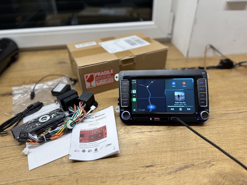 Radio vw carplay android auto passat,golf