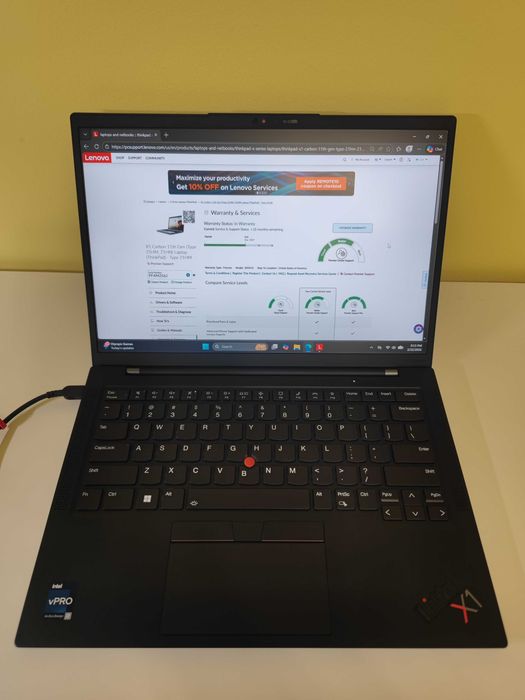 Thinkpad X1 Carbon gen 11 i7-1365u/32gb/1Tb nvme/touch/1 рік міжн.гар.