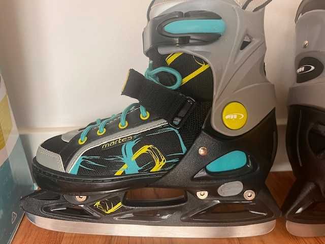 łyżwy figurowe chłopięce M(37-40) stan idealny