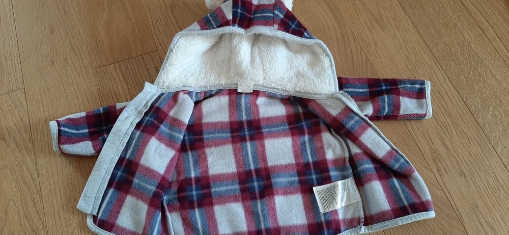 Ciepły komplet dla niemowlaka H&M, r.62
